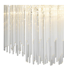 Lampa tavan Icicle 8 Light Glass Tube Flush