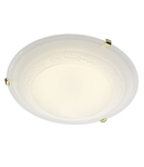 Lampa tavan Damask 30CM Diam Flush(Glass White)