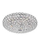 Lampa tavan Frost 5 Light Flush Crystal Polished Chrome