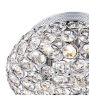 Lampa tavan Frost 3 Light Flush Crystal Polished Chrome