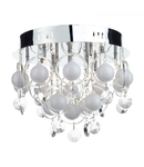 Lampa tavan Cloud 9 Light Flush Polished Chrome Crystal