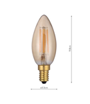 Sursa de iluminat (Pack of 5) LED Candle Light Bulb (Lamp) SES/E14 4W 250LM