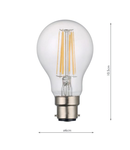 Sursa de iluminat (Pack of 5) Dimmable LED Light Bulb (Lamp) B22 8W 950LM