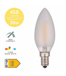 Sursa de iluminat (Pack of 5) LED Candle Light Bulb (Lamp) SES/E14 4W 450LM