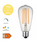 Sursa de iluminat (Pack of 5) LED Rustika Light Bulb (Lamp) ES/E27 7W 750LM