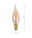 Sursa de iluminat (Pack of 5) LED Candle Light Bulb (Lamp) SES/E14 4W 250LM