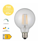 Sursa de iluminat (Pack of 5) LED Medium Globe Light Bulb (Lamp) ES/E27 6W 700LM