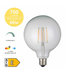 Sursa de iluminat (Pack of 5) LED Large Globe Light Bulb (Lamp) ES/E27 6W 700LM