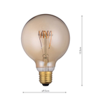 Sursa de iluminat (Pack of 5) LED Medium Globe Light Bulb (Lamp) ES/E27 4W 200LM