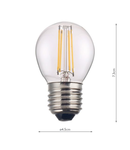 Sursa de iluminat (Pack of 5) LED Golf Ball Light Bulb (Lamp) ES/E27 4W 400LM