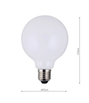 Sursa de iluminat (Pack of 5) LED Globe Light Bulb (Lamp) ES/E27 6W 700LM