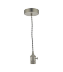 Lampa suspendata Accessory 1 Light Antique Chrome E14 Suspension