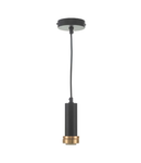 Lampa suspendata Accessory 1 Light E27 Suspension Matt Black And Bronze