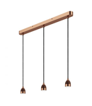 Lampa suspendata 3 Light Bar Modular Suspension Copper LED