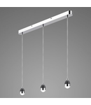 Lampa suspendata 3 Light Bar Modular Suspension Polished Chrome LED