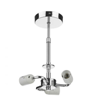 Lampa suspendata 3 Light Semi Flush Suspension Polished Chrome