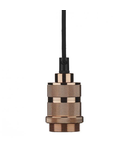 Lampa suspendata 1 Light E27 Decorative Suspension Copper