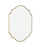 Oglinda Ruggiero Rectangle Mirror With Gold Detail 70 x 50cm