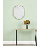 Oglinda Ruggiero Rectangle Mirror With Gold Detail 70 x 50cm