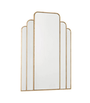 Oglinda Skovgaard Rectangle Mirror With Gold Detail 90 x 60cm