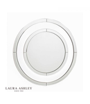 Oglinda Laura Ashley Evie Small Round Mirror Clear Frame 60cm