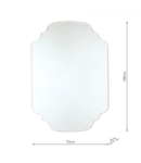 Oglinda Laura Ashley Rochelle Rectangle Mirror 72 x 100cm