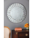 Oglinda Laura Ashley Capri Small Round Bevelled Mirror 60cm