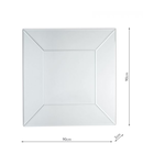 Oglinda Laura Ashley Gatsby Square Mirror 90cm