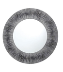 Oglinda Neome Round Mirror With Purple/Grey Frame 80cm