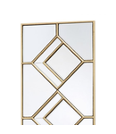 Oglinda Kipton Rectangle Decorative Mirror with Gold Foil Detail 98 x 30cm