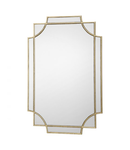 Oglinda Guapo Rectangle Gold Detail Mirror 90 x 60cm