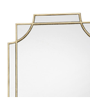 Oglinda Guapo Rectangle Gold Detail Mirror 90 x 60cm