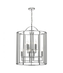 Lampa suspendata Myka 8lt Lantern Polished Chrome