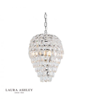 Lampa suspendata Laura Ashley Leon 3lt Pendant Crystal