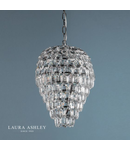 Lampa suspendata Laura Ashley Leon 3lt Pendant Crystal