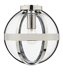 Lampa suspendata Heath 1 Light Pendant Polished Nickel