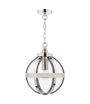 Lampa suspendata Heath 1 Light Pendant Polished Nickel