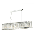 Lampa suspendata Nantes 5 Light Bar Pendant Polished Chrome Aluminium