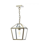 Lampa suspendata Churchill 1 Light Pendant Antique Brass