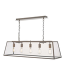 Lampa suspendata Academy 5 Light Bar Pendant Antique Copper