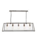 Lampa suspendata Academy 5 Light Bar Pendant Antique Copper