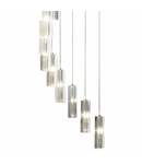 Lampa suspendata Galileo 20 Light Cluster Pendant Polished Chrome Crystal LED - 2M Drop