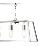 Lampa suspendata Academy 5 Light Pendant Stainless Steel