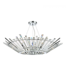 Lampa suspendata Nimbus 6 Light Pendant Polished Chrome Crystal