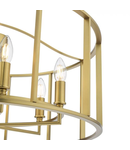 Lampa suspendata Myka 6 Light Pendant Brushed Bronze