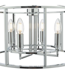 Lampa suspendata Myka 4 Light Pendant Polished Chrome