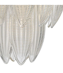 Lampa suspendata Maeve 6 Light Pendant Polished Chrome Textured Glass
