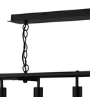 Lampa suspendata Academy 5 Light Pendant Black