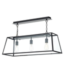 Lampa suspendata Academy 3 Light Pendant Black