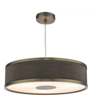 Lampa suspendata Alvaro 3 Light Single Pendant Antique Bronze Mushroom